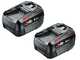 Bosch Rotak18V2-43 - Tondeuse &agrave; gazon sans fil - 2X18 V/4 Ah - Largeur de coupe 43 cm