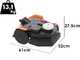 Worx Landroid Vision Cloud WR318E - Robot tondeuse - Sans installation - Abri offert !