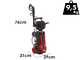 GeoTech Blasty 180 - Nettoyeur haute pression avec lance professionnelle + Kit patio et d&eacute;boucheur - 180 bar - 450 l/h