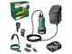 Bosch GardenPump 18V-2000 - Pompe immerg&eacute;e &agrave; batterie - 18V 2.5Ah