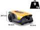 Stiga Vista A 8v - Robot tondeuse - Sans installation - Avec batterie E-Power 2 Ah