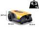Stiga Vista A 15v - Robot tondeuse - Sans installation - Avec batterie E-Power 5,0 Ah