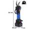 VESCO X37 - S&eacute;cateur &eacute;lectrique &agrave; batterie + perche t&eacute;lescopique 150-230 cm - 2x 21,6 V 2,5 Ah