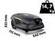Stiga Vista A 100v - Robot tondeuse - Sans installation - Avec batterie E-Power 12 Ah