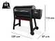 Weber Smoque XL - Barbecue &agrave; pellets et fumoir