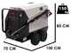 Idromatic Astra 200.15 - Nettoyeur haute pression &agrave; eau chaude professionnel triphas&eacute; - 200 bars - 900 l/h