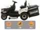 BlackStone FALCON 98-170 RM-H - Tracteur tondeuse avec transmission hydrostatique - Bac de ramassage - Mulching