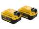 Stanley SCMWP3701M2-QW - Tondeuse &agrave; gazon &agrave; batterie - 36 V - 2 x 18 V 4,0 Ah - Largeur de coupe 37 cm