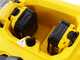 Stanley SCMWP3701M2-QW - Tondeuse &agrave; gazon &agrave; batterie - 36 V - 2 x 18 V 4,0 Ah - Largeur de coupe 37 cm