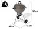Weber Master-Touch GBS C-5755 Smoke Grey 57 cm - Barbecue &agrave; charbon