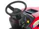 A 98 HD - Tracteur tondeuse - Transmission hydrostatique - Bac de ramassage - Mulching