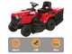 A 98 HD - Tracteur tondeuse - Transmission hydrostatique - Bac de ramassage - Mulching