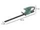 Bosch EasyHedgeCut 18-45 - Taille-haie avec batterie 18 V/2,5 Ah - Lame 45 cm