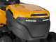 Stiga Estate 384e - Kit Tracteur tondeuse avec 2 modules de batterie ePower Pro de 56V/40Ah - Bac de ramassage et mulching