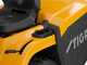 Stiga Estate 384e - Kit Tracteur tondeuse avec 2 modules de batterie ePower Pro de 56V/40Ah - Bac de ramassage et mulching