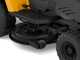 Stiga Estate 384e - Kit Tracteur tondeuse avec 2 modules de batterie ePower Pro de 56V/40Ah - Bac de ramassage et mulching