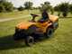 Stiga Estate 384e - Kit Tracteur tondeuse avec 2 modules de batterie ePower Pro de 56V/40Ah - Bac de ramassage et mulching