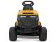 Stiga Estate 384e - Kit Tracteur tondeuse avec 2 modules de batterie ePower Pro de 56V/40Ah - Bac de ramassage et mulching