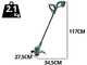 Bosch EasyGrassCut 18-260 - Coupe-bordure &agrave; batterie - 18 V 2.5 Ah