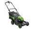 Greenworks GD48LM41II - Tondeuse &agrave; gazon &agrave; batterie - 48 V/4 Ah - Largeur de coupe 41 cm