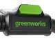 Greenworks GD48LM41II - Tondeuse &agrave; gazon &agrave; batterie - 48 V/4 Ah - Largeur de coupe 41 cm