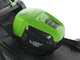 Greenworks GD48LM41II - Tondeuse &agrave; gazon &agrave; batterie - 48 V/4 Ah - Largeur de coupe 41 cm
