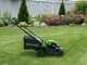 Greenworks GD48LM41II - Tondeuse &agrave; gazon &agrave; batterie - 48 V/4 Ah - Largeur de coupe 41 cm