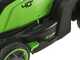 Greenworks LM4104 - Tondeuse &agrave; gazon &agrave; batterie 40 V - SANS BATTERIE NI CHARGEUR