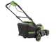 Greenworks LM4104 - Tondeuse &agrave; gazon &agrave; batterie 40 V - SANS BATTERIE NI CHARGEUR