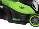 Greenworks LM360D - Tondeuse &agrave; gazon &agrave; batterie - 48 V/4 Ah - Largeur de coupe 36 cm