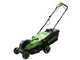 Greenworks LM360D - Tondeuse &agrave; gazon &agrave; batterie - 48 V/4 Ah - Largeur de coupe 36 cm