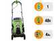 Greenworks LM360D - Tondeuse &agrave; gazon &agrave; batterie - 48 V/4 Ah - Largeur de coupe 36 cm