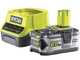 Ryobi OLM1833B - Tondeuse &agrave; gazon &agrave; batterie 18 V/4 Ah - Largeur de coupe 33 cm