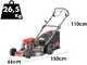 Al-Ko Easy 5.16 SP-D - Tondeuse &agrave; gazon thermique tract&eacute;e - 4 en 1 - Moteur AL-KO Tech 7500 de 171 cm&sup3;
