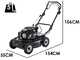 Marina Systems GRINDER Pro Max 4x4 52 - Tondeuse &agrave; gazon thermique tract&eacute;e - Moteur Kohler CV224
