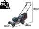 Bosch Professional GRA 18V2-46 SP - Tondeuse &agrave; gazon &agrave; batterie - 2x18 V 5,5 Ah - Largeur de coupe 46 cm