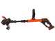 Black &amp; Decker BCST918D1-QW - Coupe-bordure &agrave; batterie 18V 2Ah + une batterie 18V 2Ah offerte