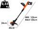 Black &amp; Decker BCST918D1-QW - Coupe-bordure &agrave; batterie 18V 2Ah + une batterie 18V 2Ah offerte