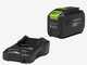 Greenworks HT48DL00-01 - Taille-haie &agrave; batterie - Lame de 66 cm - SANS BATTERIE NI CHARGEUR