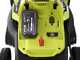 Ryobi RY18LMXSP51A-0 - Tondeuse &agrave; gazon &agrave; batterie 2x18V/5Ah - Largeur de coupe 51 cm