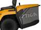 Stiga Estate 598e - Kit Tracteur tondeuse avec 1 module de batterie ePower Pro de 56V/40Ah - Bac de ramassage et mulching