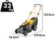 Stiga Combi 53 SQ H - Tondeuse &agrave; gazon thermique tract&eacute;e - Moteur Honda GCVx 170 - Largeur de coupe 51 cm
