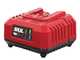 SKIL 0135 BA - Tondeuse &agrave; gazon &agrave; batterie 2x20V/4Ah + 1 batterie 20V 4Ah offerte - Largeur de coupe 38 cm