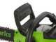 Greenworks CS40O6 - Tron&ccedil;onneuse &agrave; batterie 60 V - Guide de 40 cm - SANS BATTERIE NI CHARGEUR