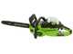 Greenworks CS40O6 - Tron&ccedil;onneuse &agrave; batterie 60 V - Guide de 40 cm - SANS BATTERIE NI CHARGEUR