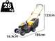 Stiga Collector 48 S H - Tondeuse &agrave; gazon thermique tract&eacute;e - Moteur Honda GCVx 145 - Largeur de coupe 46 cm