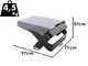 Abri universel Mobius XL pour robot tondeuse - 97x71x57 cm