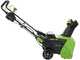 Greenworks GD60ST - Fraise &agrave; neige &agrave; batterie - 60V 4Ah