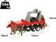 GeoTech-Pro HRT-135 - Fraise rotative pour tracteur s&eacute;rie m&eacute;dium - Attelage fixe