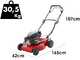Marina Systems Biomulch 51 SH - Tondeuse &agrave; gazon mulching - Moteur Honda GCVx 170